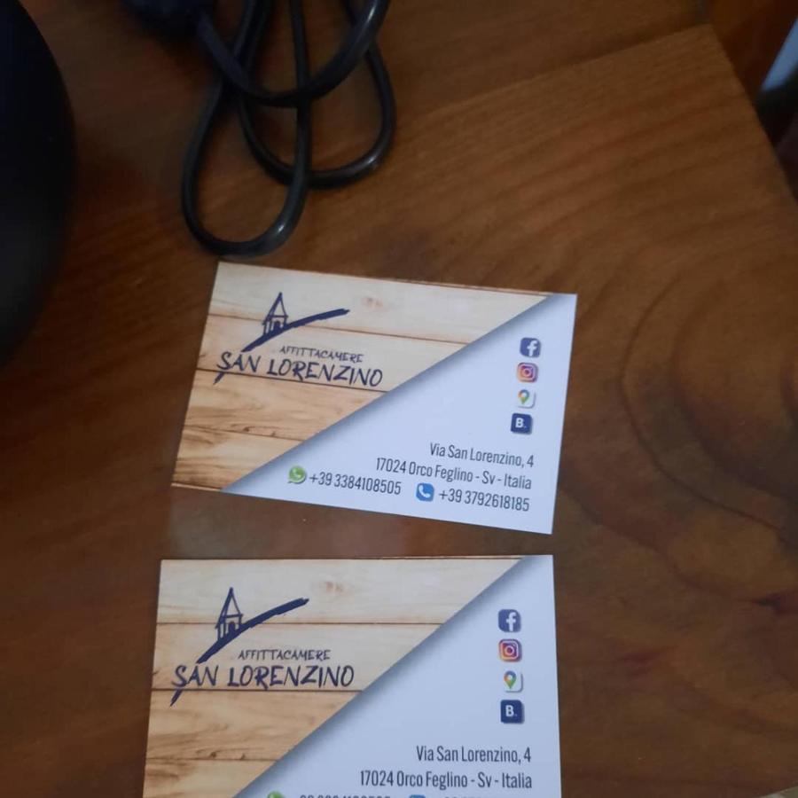 Affittacamere San Lorenzino Orco Feglino Esterno foto